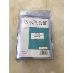 Thẻ đeo nhân viên Telun 304 dọc và dây móc nhựa (Combo 100 bộ) - Mặt thẻ đeo