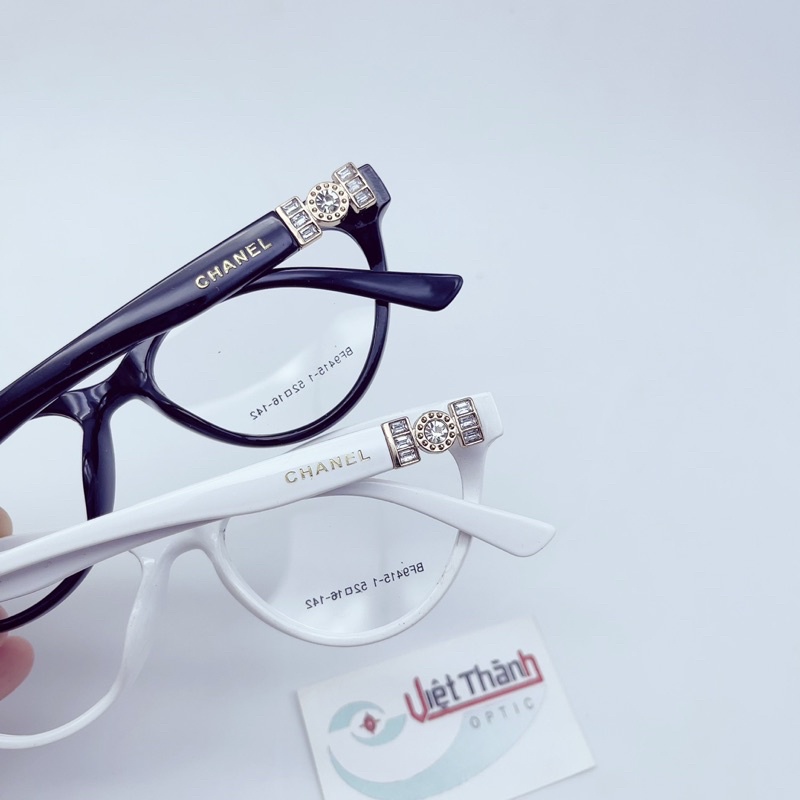 gọng kính cận mắt mèo sếch đính đá kính cận thời trang giá rẻ G9415