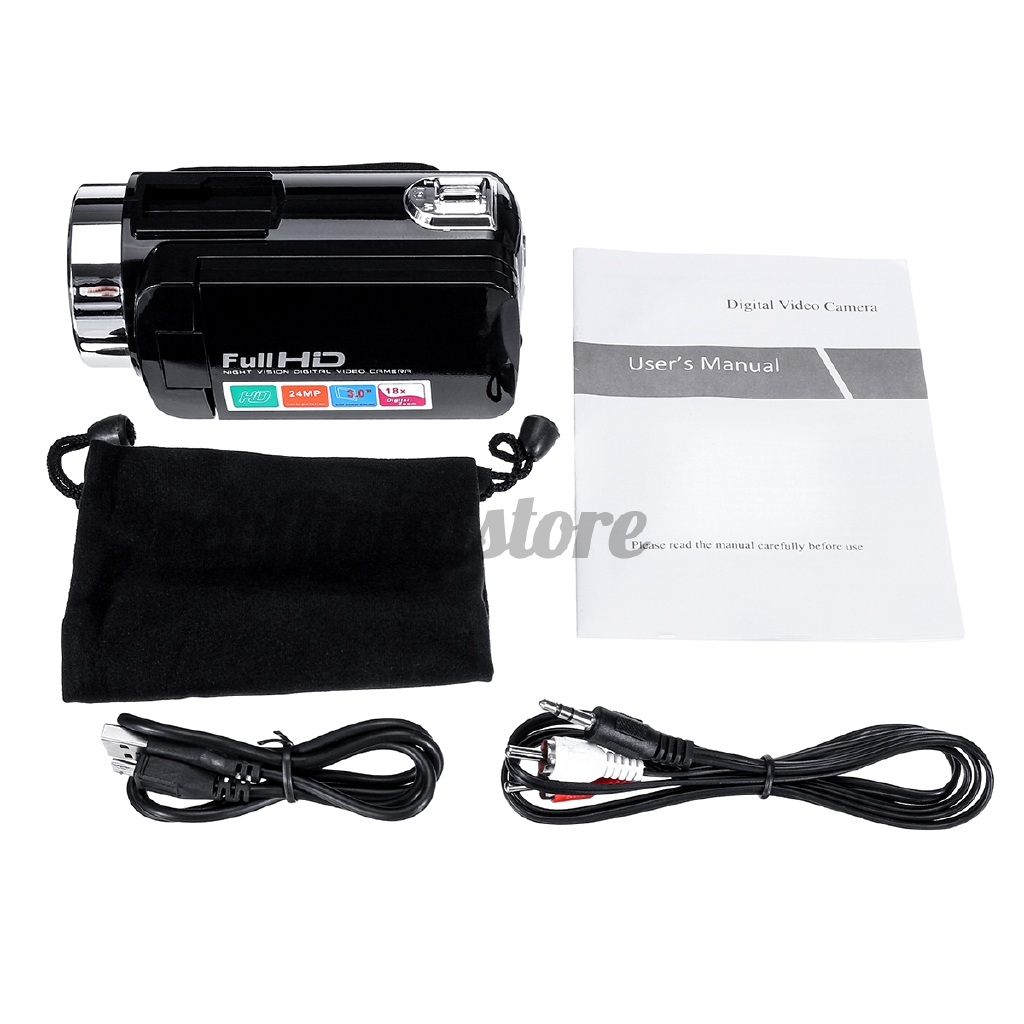 Máy Quay Phim 1080 Hd 24mp Màn Hình Cảm Ứng Dv Tf | BigBuy360 - bigbuy360.vn