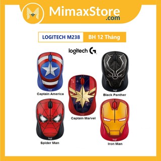 [Hỏa Tốc - HCM] Chuột Logitech M238 Không Dây Marvel Collection | Hàng Chính Hãng | Bảo Hành 12 Tháng | Mimax Store