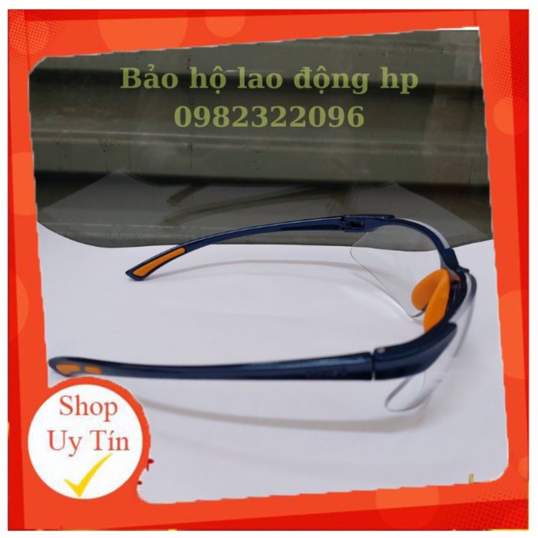 Kính Bảo Hộ Lao Động Chống Bụi Chống Tia UV Đọng Sương Giọt Bắn Không Đau Nhức Mắt KY 311B