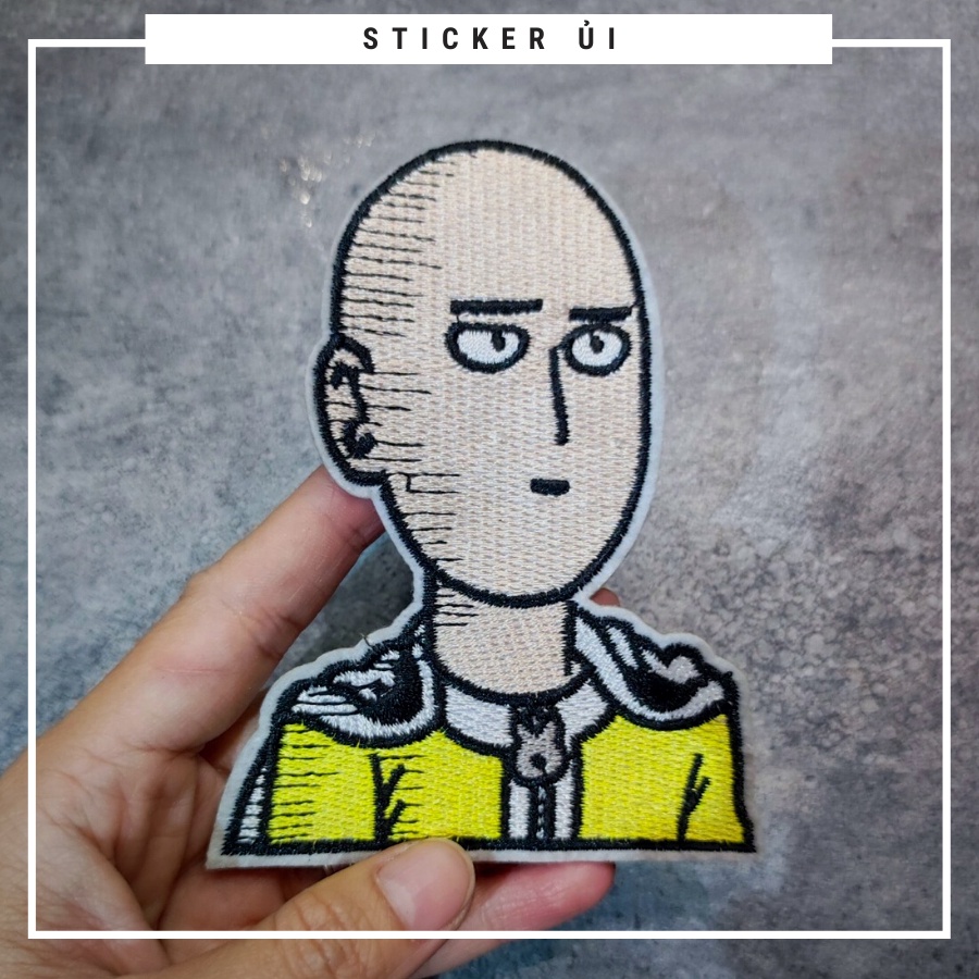 Sticker ủi áo Cao cấp - CÓ SẴN KEO ỦI - sticker vải dùng làm miếng vá áo, phụ kiện trang trí quần áo, balo, giày, nón