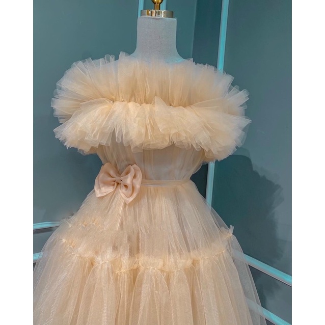 Đầm dự tiệc công chúa TRIPBLE T DRESS -Size M/L (kèm ảnh/video thật) MS311V