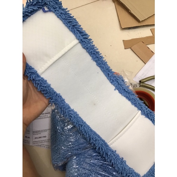 Tấm lau nhà sợi san hô 45cm - tấm lau nhà thay thế