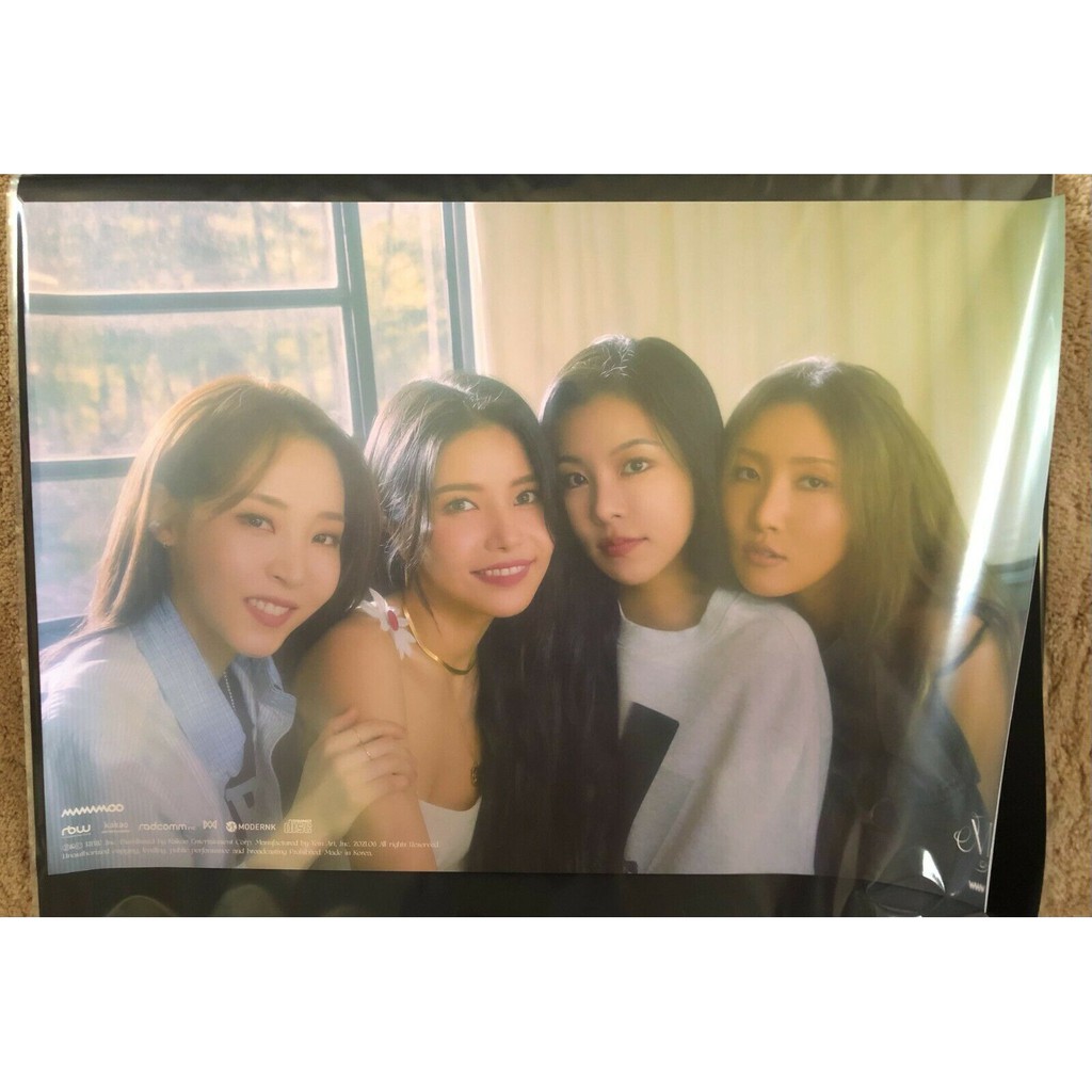 #MéoStore Poster Kpop Mamamoo chính hãng có ống tube nhựa bảo vệ hàng có sẵn | BigBuy360 - bigbuy360.vn