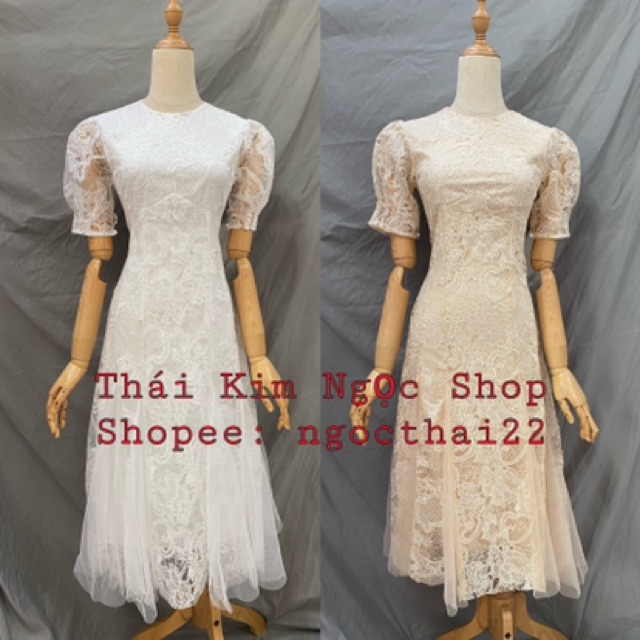 Đầm dự tiệc ren xoè cao cấp camidress | BigBuy360 - bigbuy360.vn