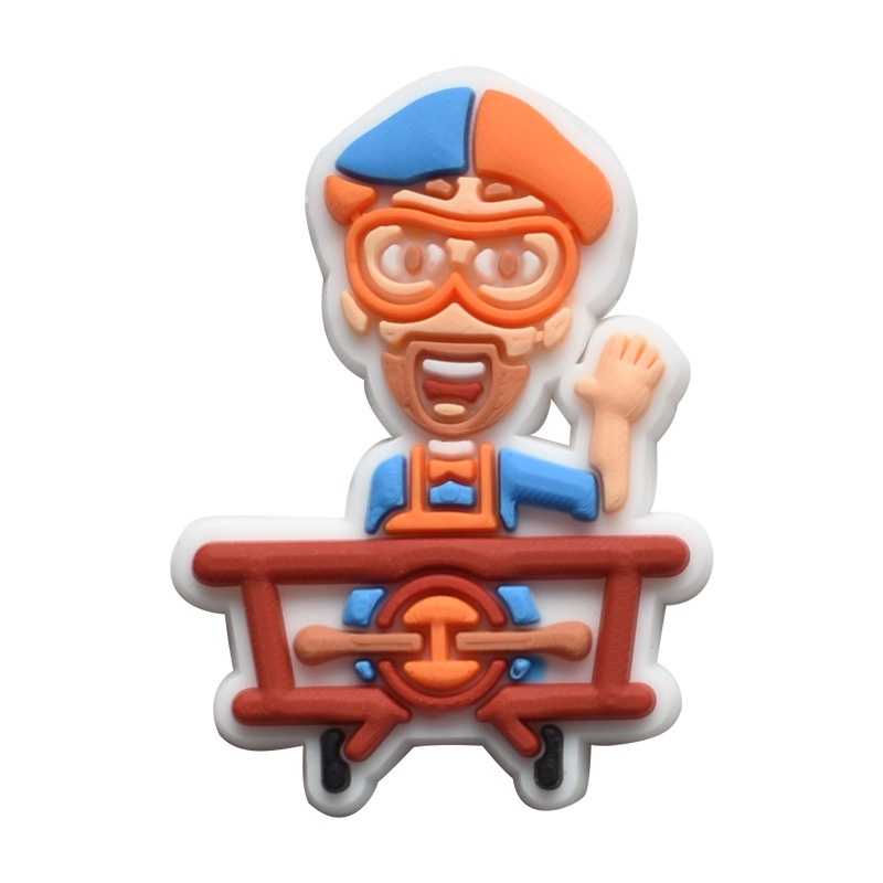 Crocs Nút Quyến Rũ Dành Cho Giày Dép Lê jibbitz blippi diy