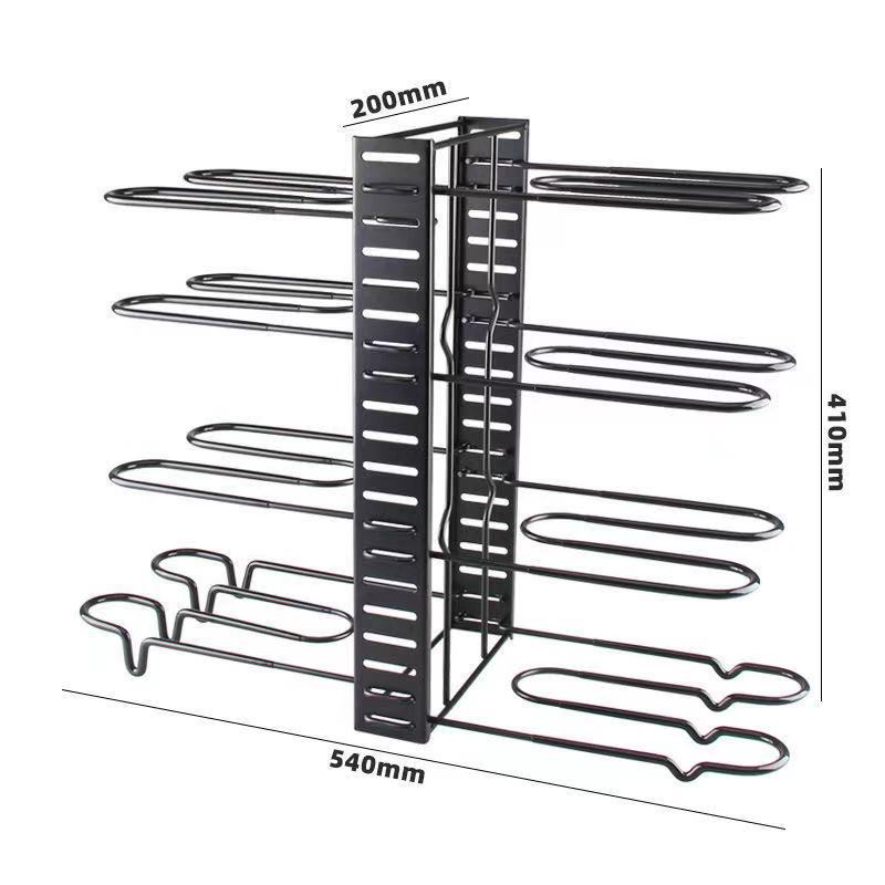 Kệ để xoong nồi đa năng nhiều tầng sang trọng tiết kiệm diện tích hàng Cao Cấp