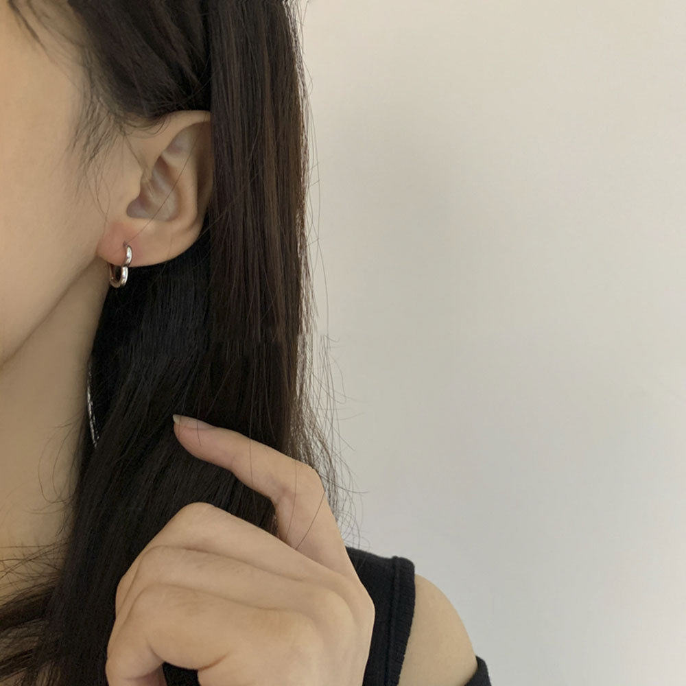 Bông Tai Nữ Hình Trái Tim Phong Cách Ngọt Ngào Thời Trang Yanqueens Đồ trang sức Quà tặng