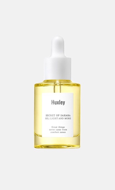 Serum Dưỡng Da Huxley Secret Of Sahara Oil Light &amp; More; Oil Like Oil; Essence Grab Water; Essence Brightly Ever After