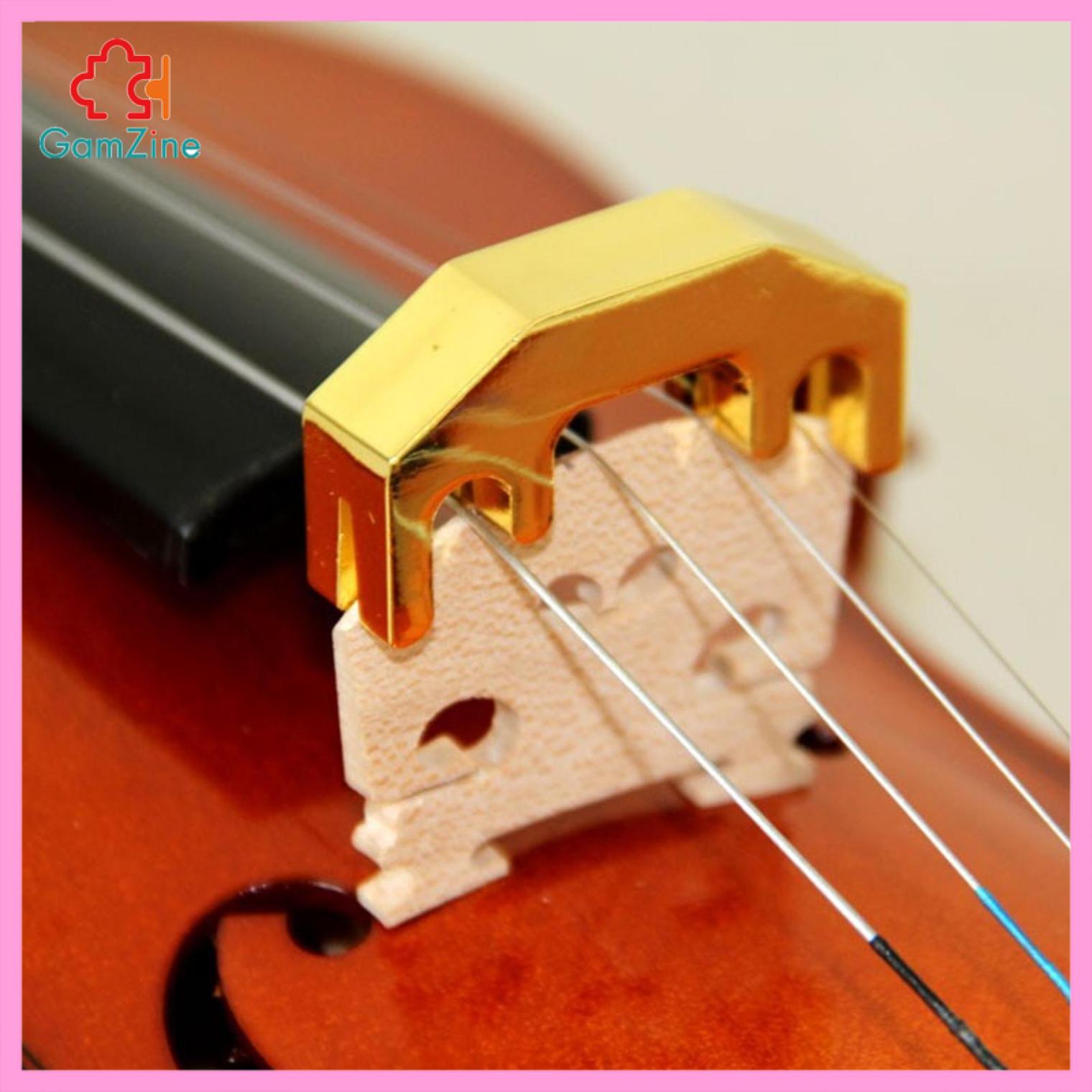 GamZine Acoustic Electric Violin Violin Mute Practice Silencer Fiddle Silent Tools