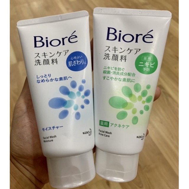 Sữa rửa mặt Biore nội địa Nhật 130g