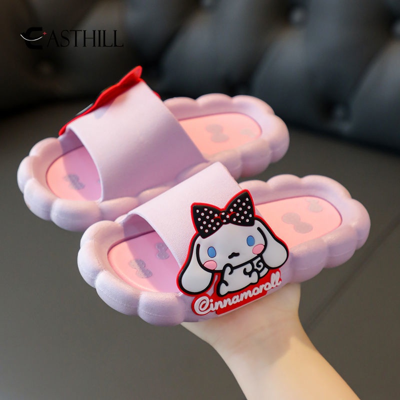 Dép Đi Trong Nhà Chống Trượt Họa Tiết Hello Kitty Sanrio My Melody Cinnamoroll Dễ Thương Cho Bé