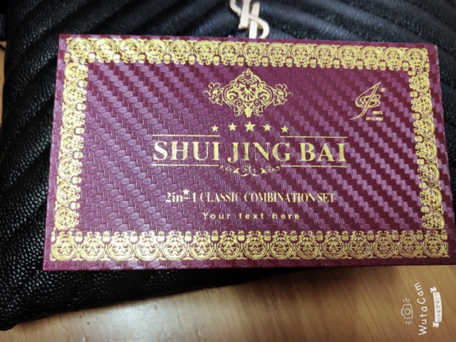 Kem suijingbai, thuỷ tinh bạch tím (cao cấp), bạch thuỷ tinh tím