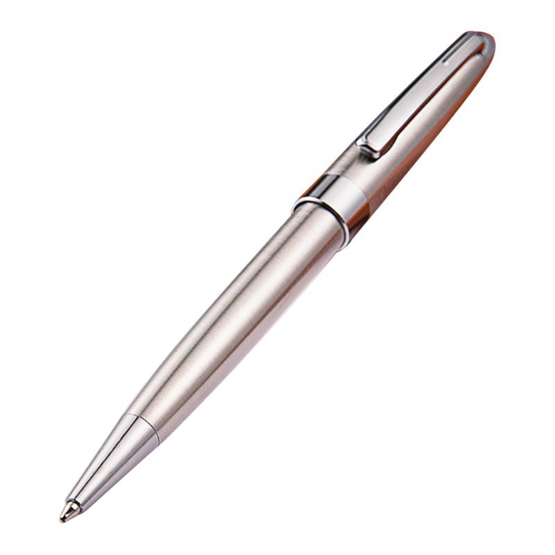 Bút Bi Xoay Bằng Kim Loại 1.0mm 3 Màu Sang Trọng