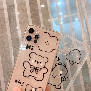 Ốp Điện Thoại Trong Suốt Đơn Giản Cho IPhone 13 Pro Max 12 11 Pro Max X XS XR 7 8 Plus SE