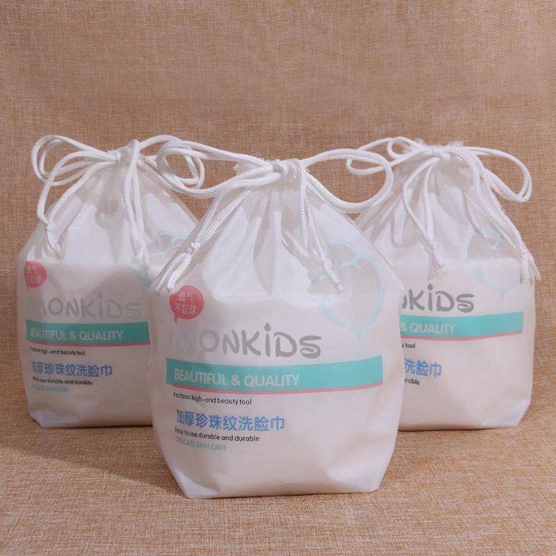 Khăn mặt khô Monkids túi lớn 260g dùng 1 lần lau khô, lau ướt - Giấy lau mặt dùng một lần, khăn mặt cuộn