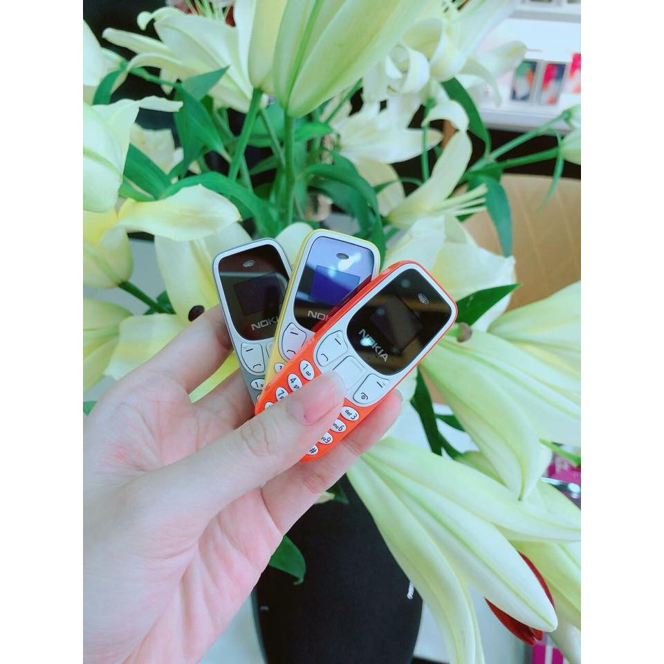ĐIỆN THOẠI MINI TÍ HON SIÊU NHỎ M10 2 SIM 2 SÓNG