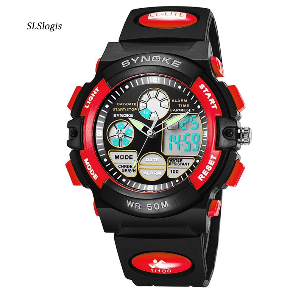Đồng hồ điện tử kết hợp la bàn chống nước cho bé trai và bé gái | BigBuy360 - bigbuy360.vn
