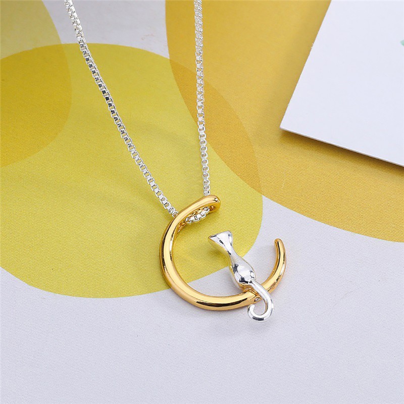Dây chuyền hình mèo xinh xắn cho nữ