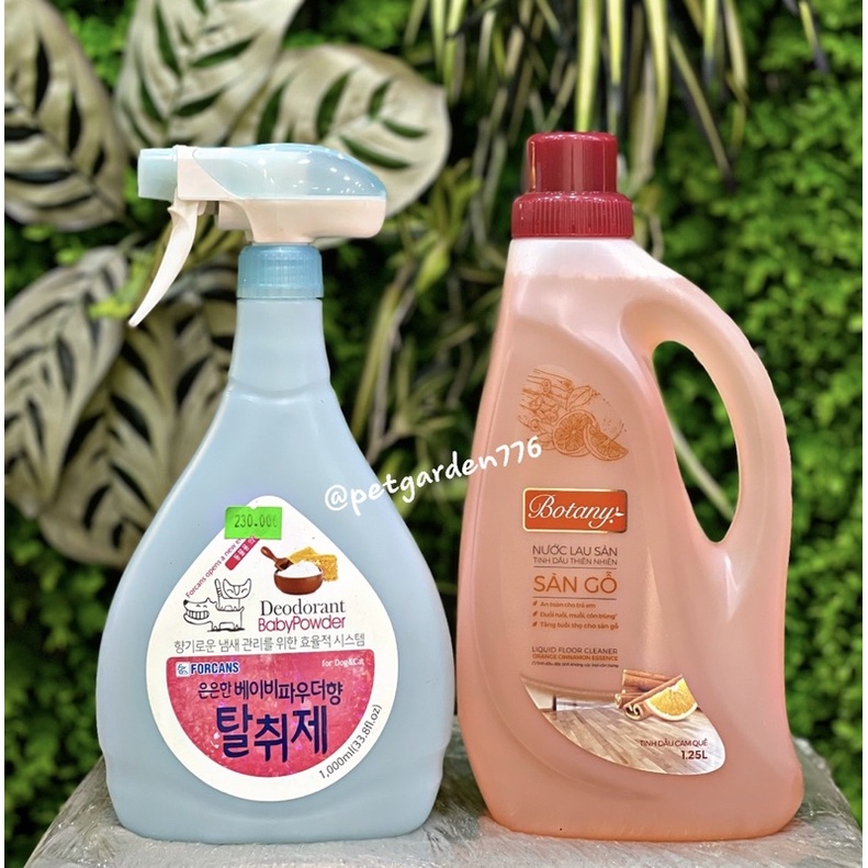[COMBO TIẾT KIỆM] DIỆT KHUẨN KHỬ MÙI CHÓ MÈO