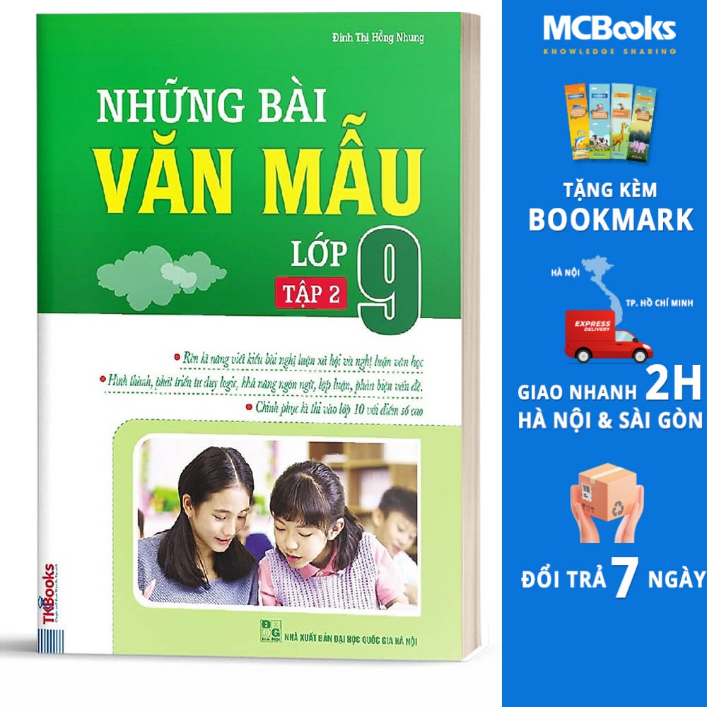 Sách - Làm chủ kiến thức Ngữ văn 9 luyện thi vào 10 - Phần 2: Tiếng Việt - Tập làm văn