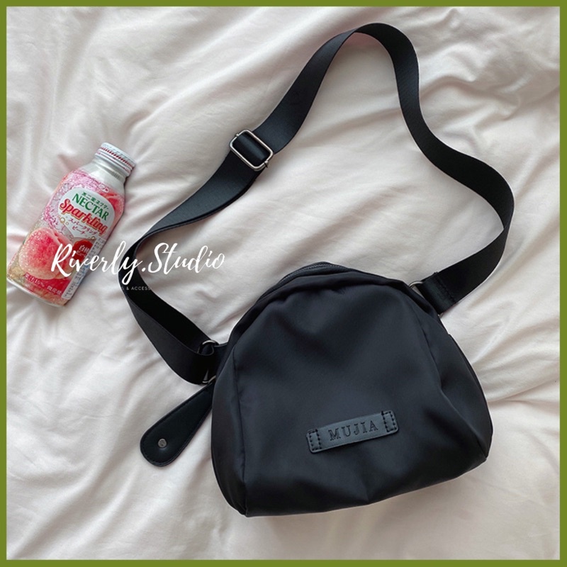 (Có sẵn) Túi vải mini cashbag đeo chéo style Ulzzang Hàn quốc
