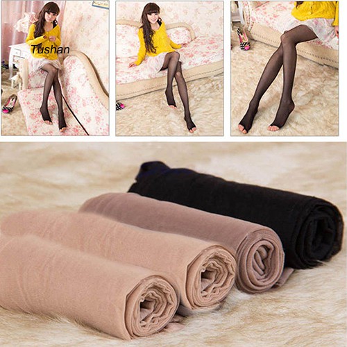 TUSH Fashion Sexy Open Toe Sheer Ultra-Thin Slim Stretch Women Girl Pantyhose Tights | BigBuy360 - bigbuy360.vn