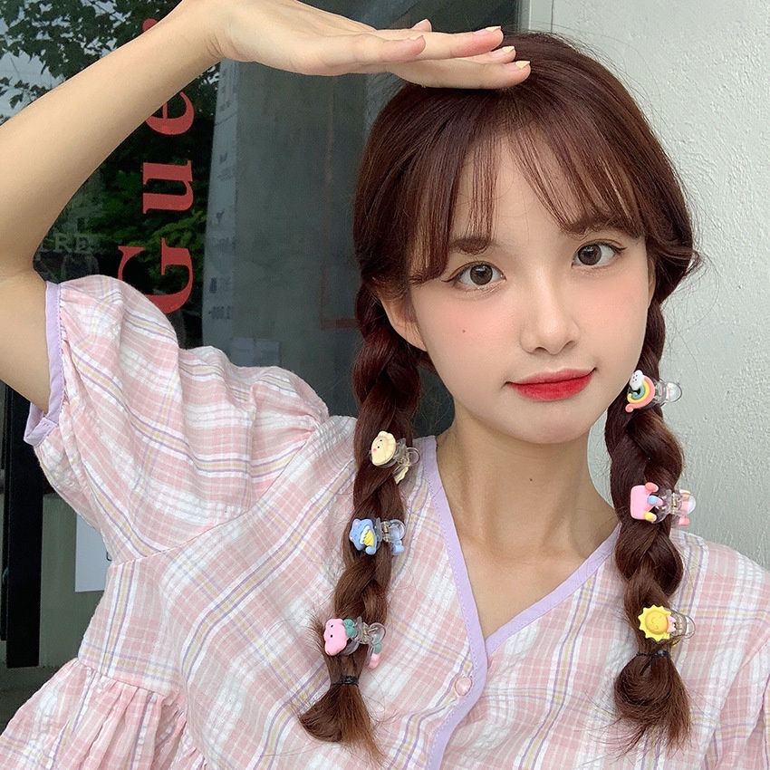 Kẹp Tóc Càng Cua Size Nhỏ Đính Vương Miện Nhiều Hình Cute Cho Bé HadyyKids - CT41