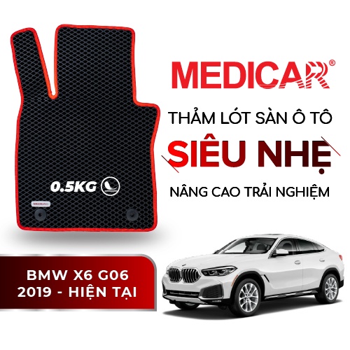MEDICAR - Thảm Lót Sàn ô tô BMW X6 G06 (2020 - Hiện tại)