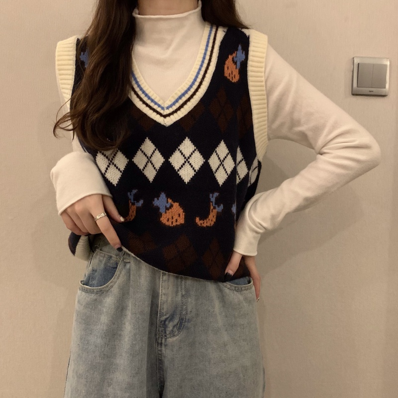 NRVP Áo KhoáC Cardigan Tay DàI Phong CáCh HàN QuốC