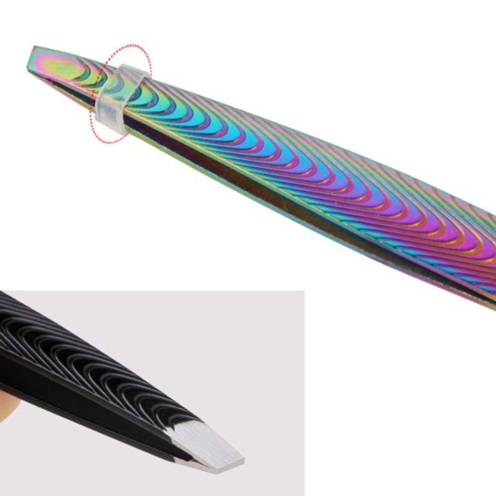 Nhíp Nối Mi / Râu Bằng Thép Không Gỉ Tay Cầm Chống Trượt