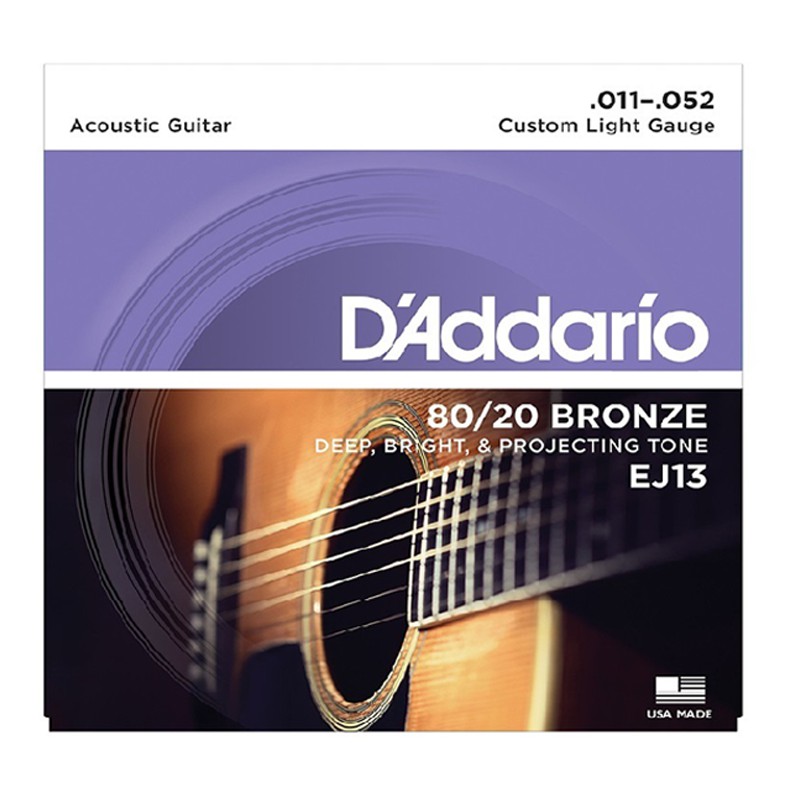 [Chính hãng] Dây Đàn Guitar Acoustic D’Addario EJ10 , EJ11 , EJ13 - D'addario Acoustic Guitar Strings