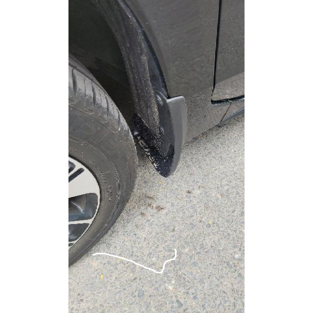 Bộ chắn bùn nhựa dẻo xe Mitsubishi Xpander 2018-2019 2020