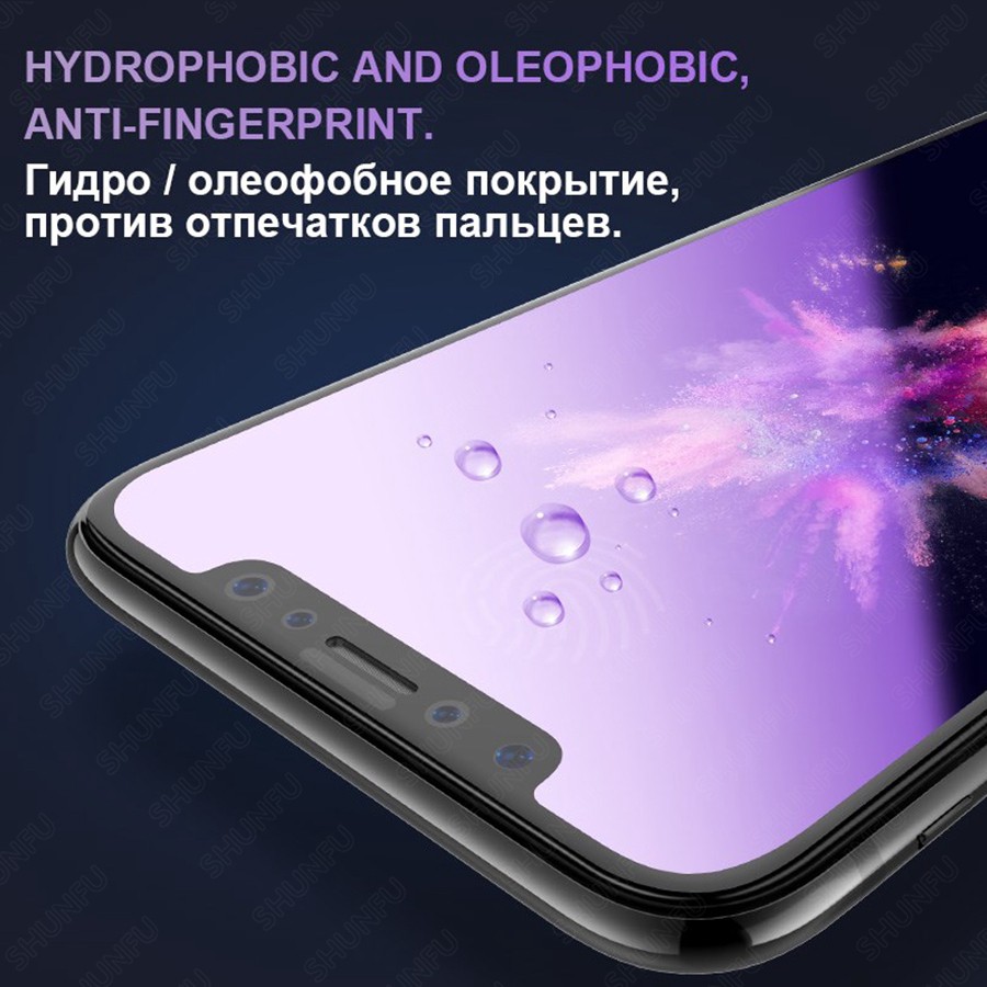 Kính Cường Lực Toàn Màn Hình Chống Ánh Sáng Xanh Cho Oppo F5 F7 F9 F11 Pro A31 A77 A91 A83 A92S A92 A12 A5 A9 2020 Reno 2 3 4 A3S A5S A1K