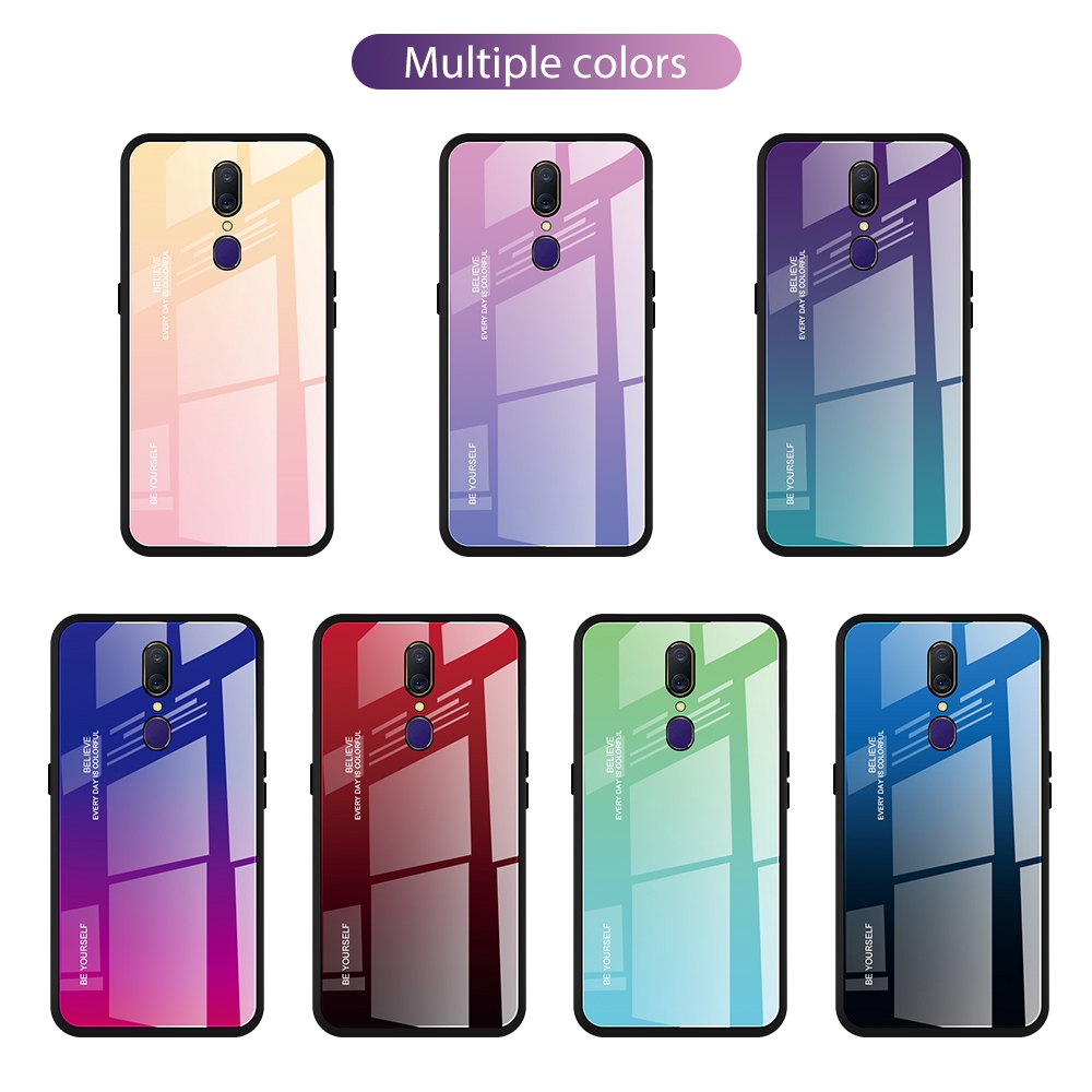 Ốp lưng màu Gradient cho OPPO F11 S9