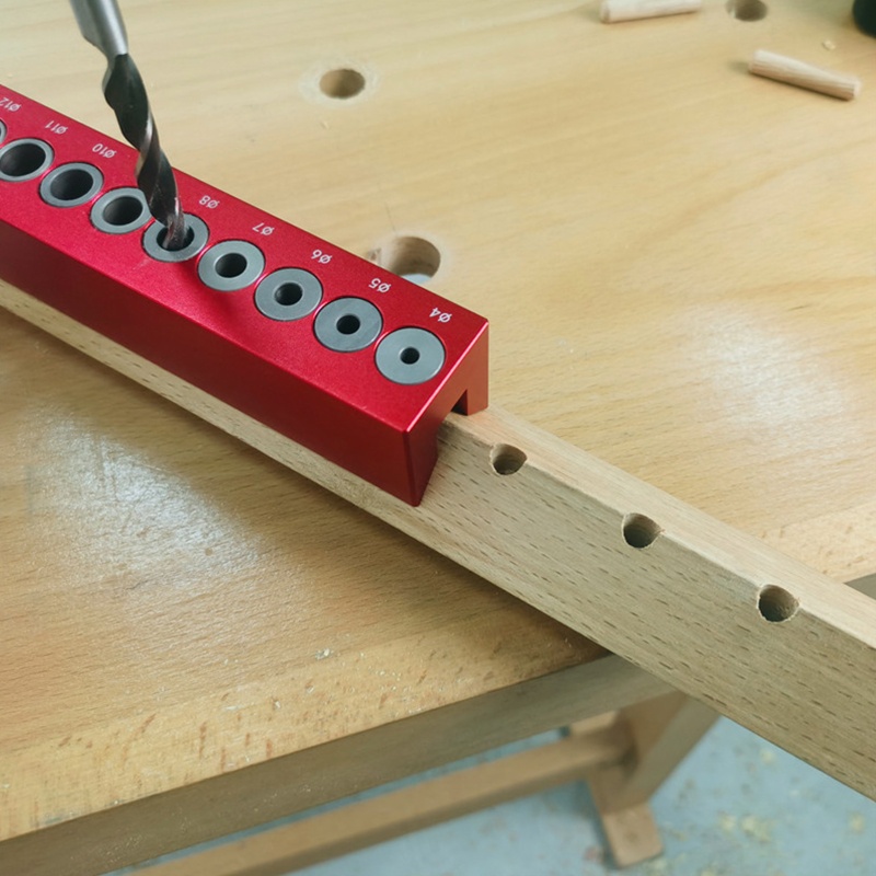 Dụng Cụ Định Vị Lỗ Khoan Cầm Tay 45 Độ Bằng Hợp Kim Nhôm Tiện Dụng