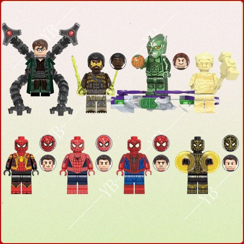 Mô Hình Đồ Chơi Lắp Ráp Người Nhện Marvel avengers minifigures
