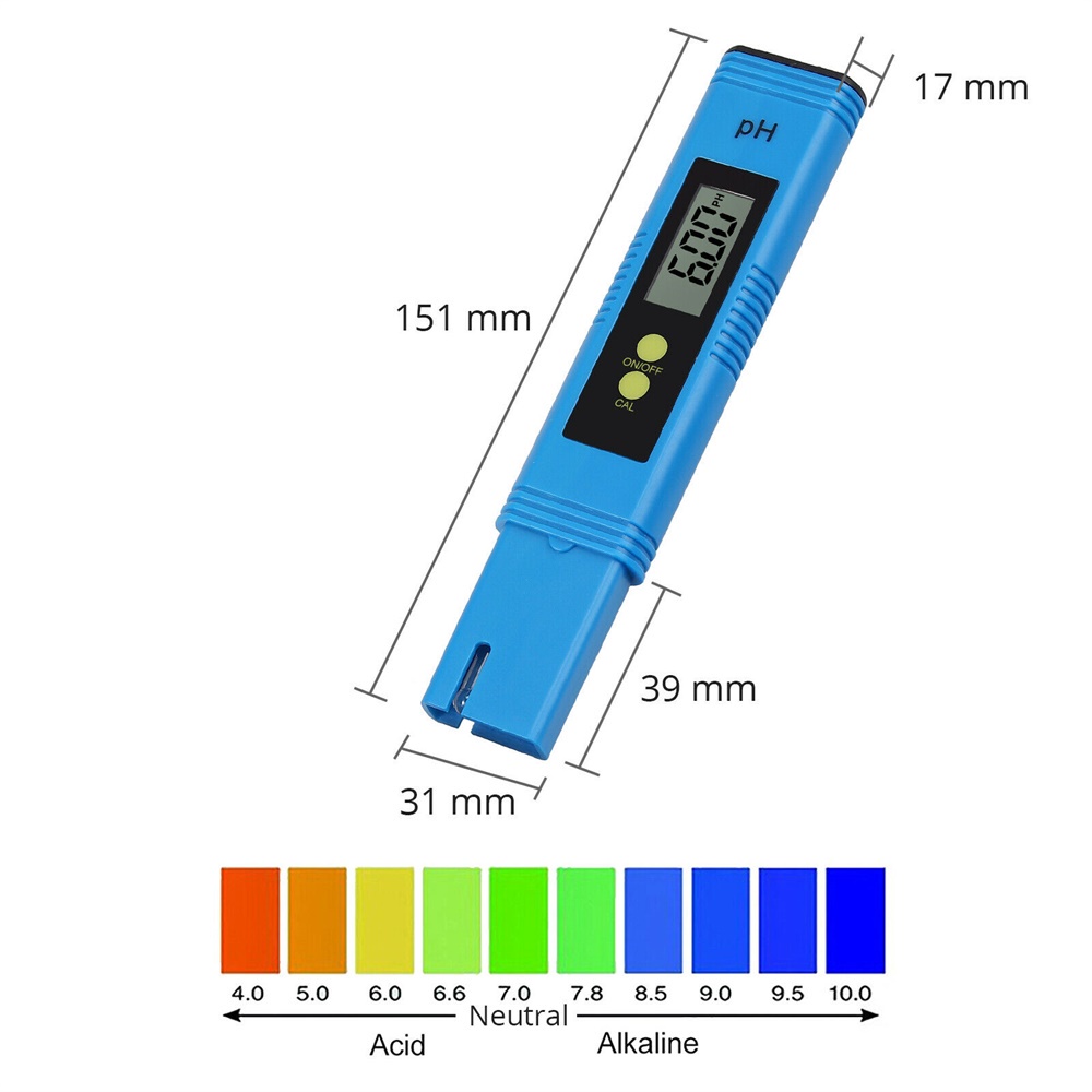 Máy đo độ PH màn hình LCD Tds Ec