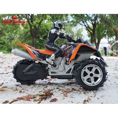 Xe đồ chơi mô tô địa hình 3 bánh điều khiển từ xa Rock Crawler