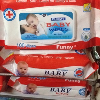 Sỉ 24 khăn ướt Baby cho bé