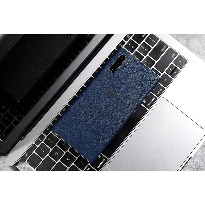 Miếng dán skin da thật cho Samsung Note 10plus Note 20 ultra S21 ultra S20 ultra s 22 ultra Note 9 8 S10 Plus