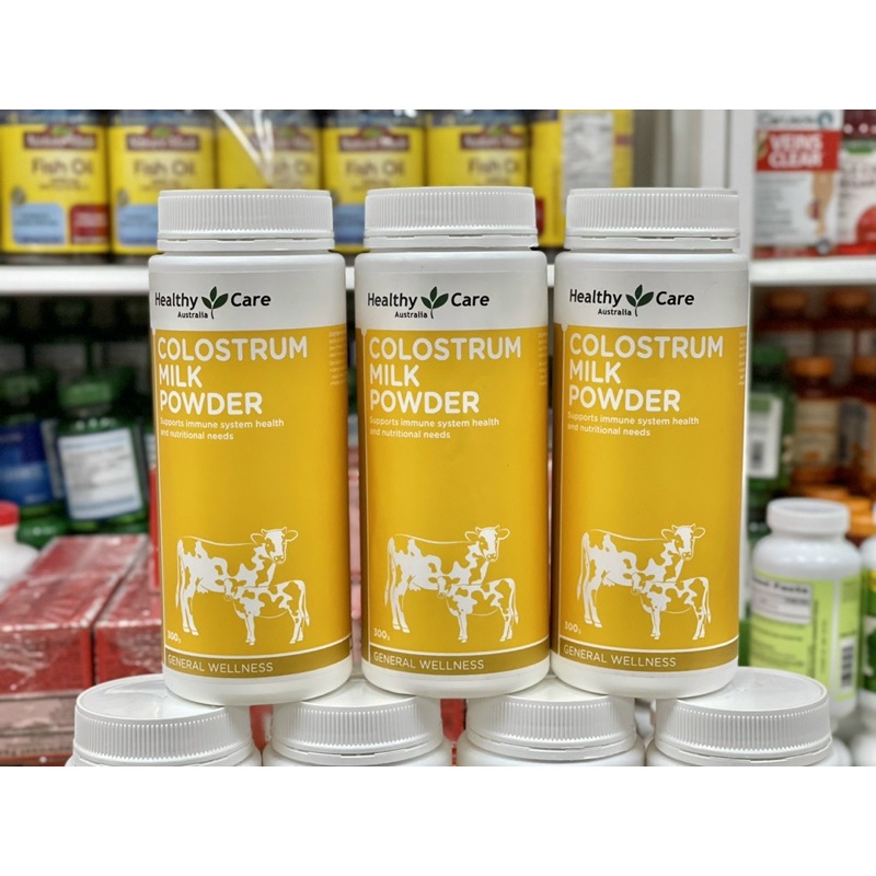 Sữa bò non Healthy Care Colostrum Milk Powder Úc 300g