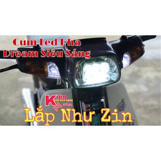 Cụm Pha Led Dream Bản Độ 6 Chip Led XML2 Cree Siêu Sáng