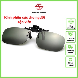  Mắt kính phân cực dạng kẹp   Kính râm cho người cận viễn   