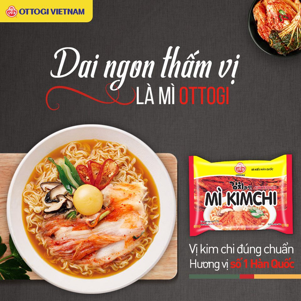 Mì Ottogi Kimchi gói 120gr | BigBuy360 - bigbuy360.vn