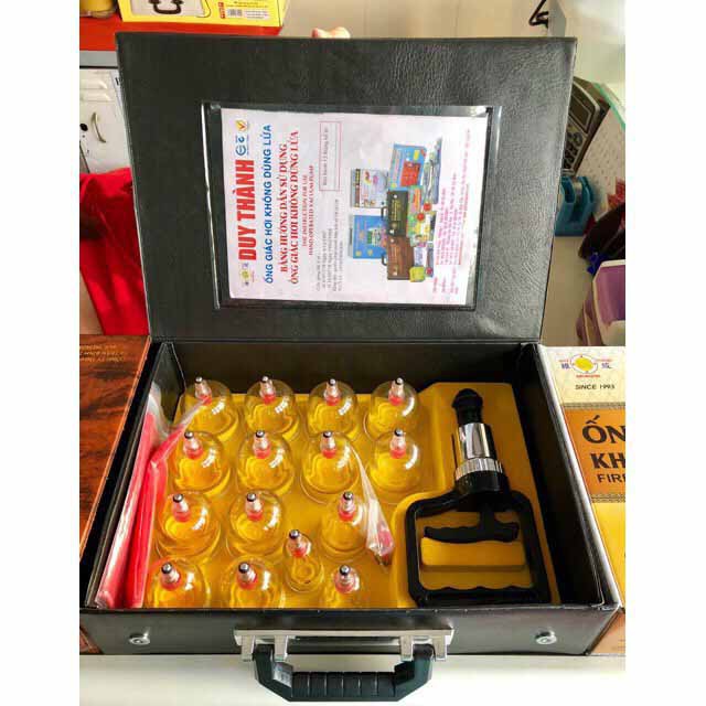 Bộ Giác hơi không dùng lửa Duy Thành Đen YGH02  chính hãng nhà sx