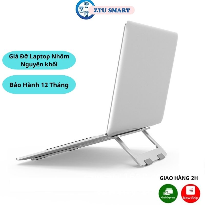 Giá đỡ laptop Ztu Smart Z13 bằng nhôm nguyên khối siêu mỏng nhẹ dùng cho laptop