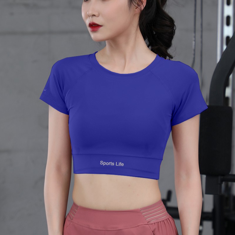 Áo tập gym, yoga nữ Louro FA57 áo croptop body dùng tập thể thao, gym, yoga, zumba, chất liệu siêu co giãn