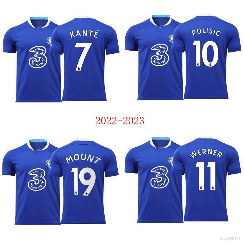 Áo Thun Polo Chelsea Thời Trang Bóng Đá 2022-2023